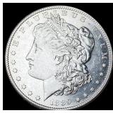 1889-S Silver Morgan Dollar CHOICE AU