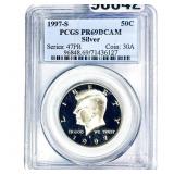1997-S Kennedy Half Dollar PCGS PR69 DCAM