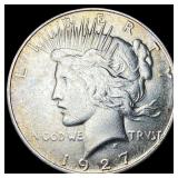 1927 Peace Silver Dollar CLOSELY UNCIRCULATED