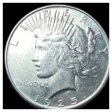 1925 Silver Peace Dollar CLOSELY UNCIRCULATED