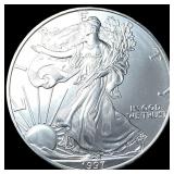 1997 1 oz Silver American Eagle $1 SUPERB GEM BU