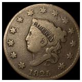 1825 Coronet Head Large Cent NICELY CIRCULATED
