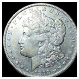 1878 Silver Morgan Dollar NEARLY UNCIRCULATED