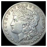 1890-CC Silver Morgan Dollar NEARLY UNCIRCULATED