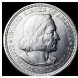 1893 Silver Columbian Expo Half Dollar  UNCIRCULA