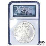 1991 Silver Eagle NGC MS69