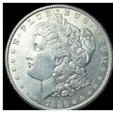 1886 Silver Morgan Dollar GEM BU