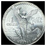 1983 Mexico Silver 1 Onza Libertad SUPERB GEM BU