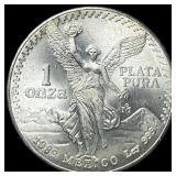 1983 Mexico Silver 1 Onza Libertad SUPERB GEM BU