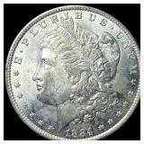 1884-S Silver Morgan Dollar GEM BU