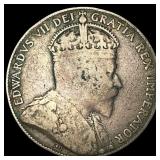 1910 Canada Silver 50 Cents NICELY CIRCULATED
