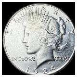 1924-S Silver Peace Dollar UNCIRCULATED
