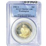 1982-S 50C Washington PCGS PR69 DCAM