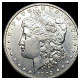1902-S Silver Morgan Dollar CLOSELY UNCIRCULATED