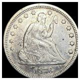 1876 Seated Liberty Quarter CLOSELY UNCIRCULATED