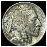 1914 Buffalo Nickel NEARLY UNCIRCULATED