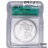 1884-S Morgan Silver Dollar ICG AU50
