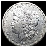 1884-S Silver Morgan Dollar NEARLY UNCIRCULATED