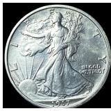 1917 Walking Liberty Half Dollar CHOICE AU