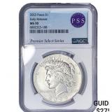 2023 Silver Peace Dollar NGC MS70 1 oz Early Relea