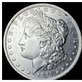 1891-O Morgan Silver Dollar CLOSELY  UNCIRCULATED