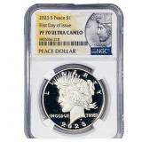 2023-S Silver Peace Dollar NGC PF70 Ultra Cameo