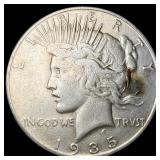 1935-S Silver Peace Dollar CLOSELY  UNCIRCULATED