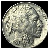 1931-S Buffalo Nickel CLOSELY UNCIRCULATED