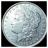 1878 Silver Morgan Dollar CLOSELY UNCIRCULATED