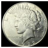 1922-S Silver Peace Dollar UNCIRCULATED