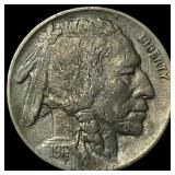 1916-D Buffalo Nickel NEARLY UNCIRCULATED