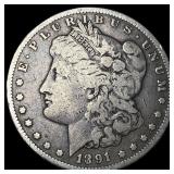 1891-CC Silver Morgan Dollar NICELY CIRCULATED