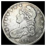 1834 Capped Bust Half Dollar HIGH GRADE