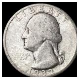 1932-D Silver Washington Quarter LIGHTLY CIRCULATE