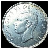 1949 Canada Silver Dollar UNCIRCULATED