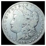 1901 Morgan Silver Dollar NICELY CIRCULATED