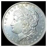 1878-S Silver Morgan Dollar CLOSELY UNCIRCULATED