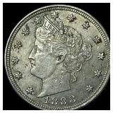 1888 Liberty Head Nickel CLOSELY UNCIRCULATED