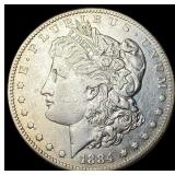 1884-S Silver Morgan Dollar CLOSELY UNCIRCULATED