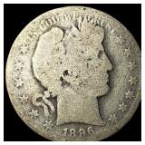 1896-O Silver Barber Half Dollar NICELY CIRCULATED