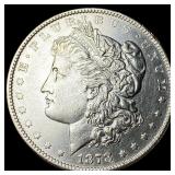 1878 Silver Morgan Dollar CLOSELY UNCIRCULATED