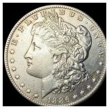1886-O Silver Morgan Dollar CLOSELY UNCIRCULATED
