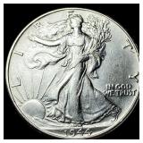 1944 Silver Walking Liberty Half Dollar  CLOSELY