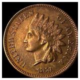 1873 Indian Head Cent CLOSELY UNCIRCULATED