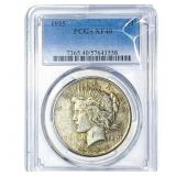 1925 Silver Peace Dollar PCGS XF40