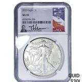 2023 1OZ Silver SE  NGC MS70