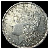 1879 Silver Morgan Dollar CHOICE AU