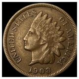 1908-S Indian Head Cent NEARLY UNCIRCULATED