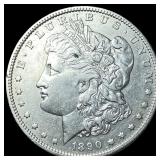 1890 Morgan Silver Dollar CLOSELY UNCIRCULATED