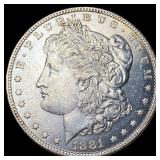 1881-S Silver Morgan Dollar UNCIRCULATED